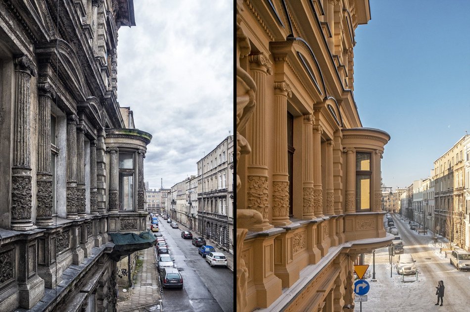 willa przed i po remoncie