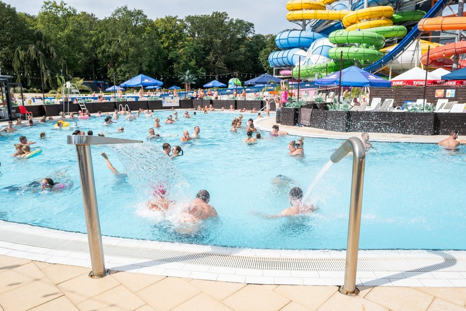 Zakończenie wakacji w Aquaparku Fala