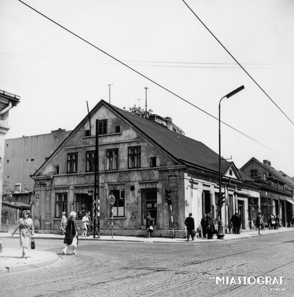 archiwalne zdjęcie ulicy