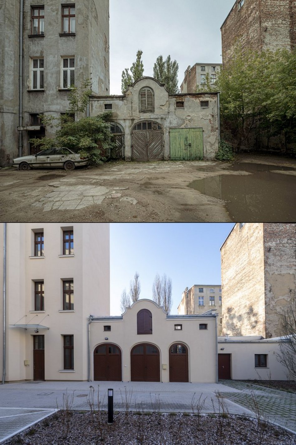 Niezwykła metamorfoza kamienicy przy Legionów 37A