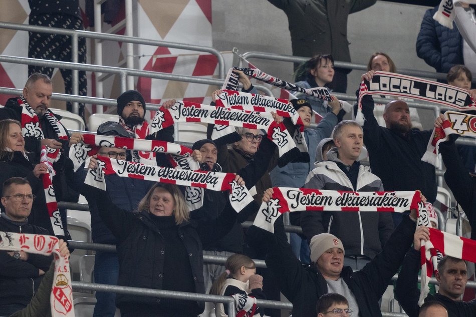 Kibice na meczu ŁKS Łódź z Miedzią Legnica. Odszukaj się w naszej galerii