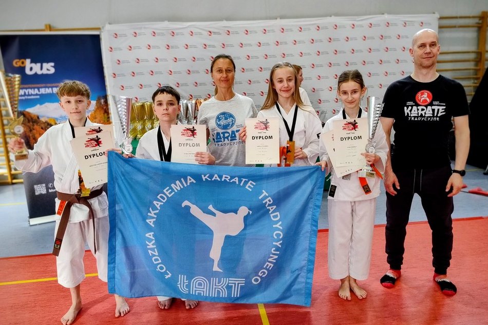 Łódź. Karatecy z Łodzi bezkonkurencyjni! Aż 40 razy stawali na podium na zawodach Traditional Karate Games!