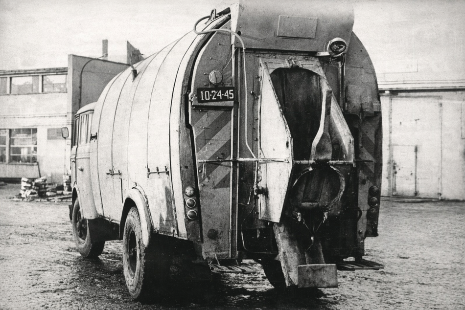 Łódź. Dawny pojazd MPO Łódź