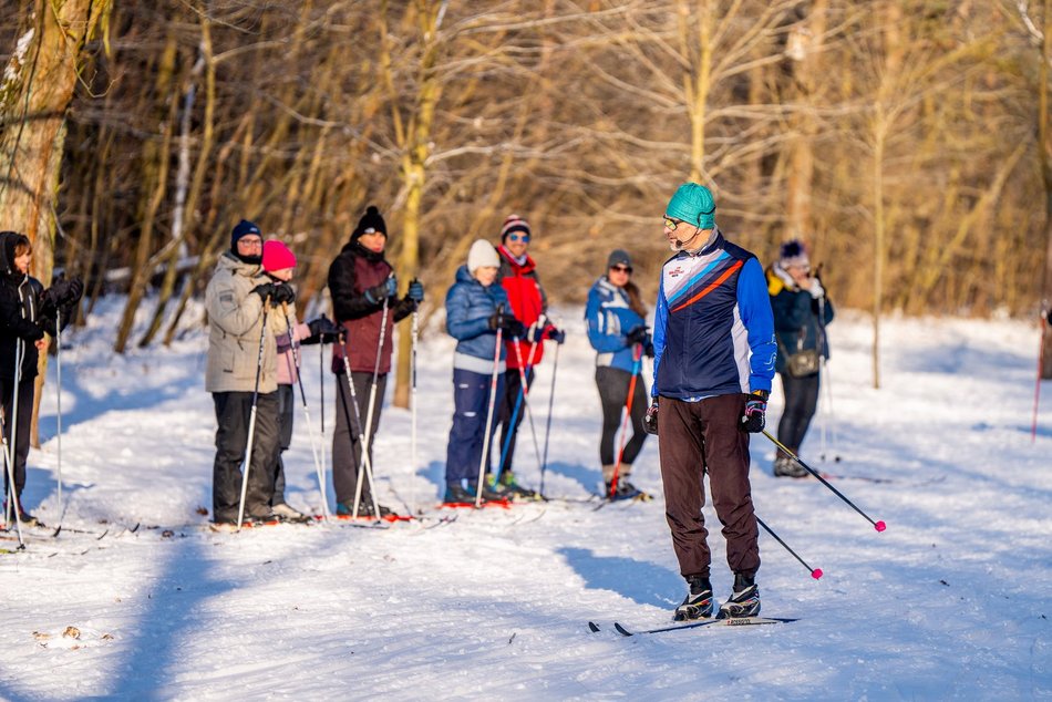 Łódź. Zajęcia z narciarstwa biegowego