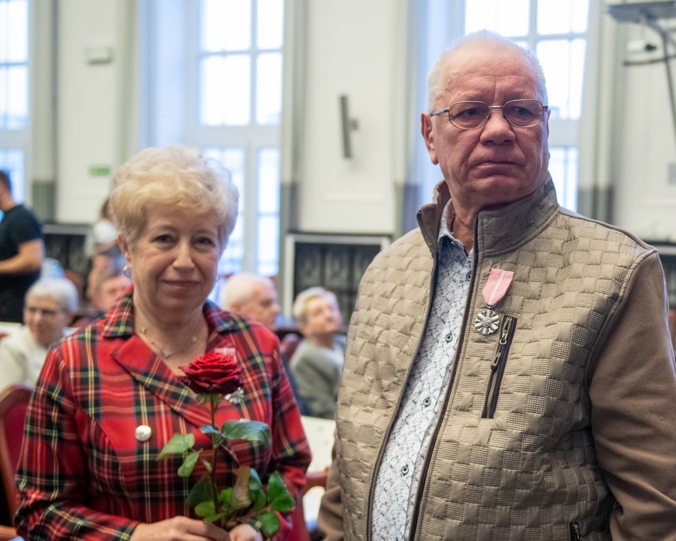 Medale dla małżeństw z Łodzi