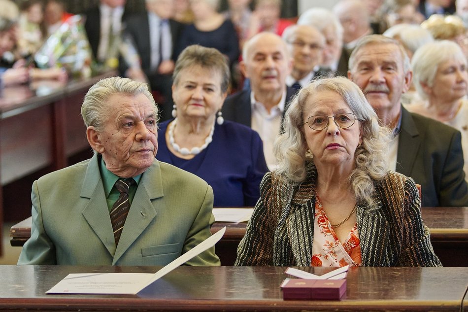 Małżeństwa z Łodzi uhonorowane medalami za wieloletnie pożycie