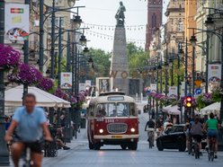 Piotrkowska tydzień przed 601. Urodzinami Łodzi