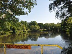 Posiadło wodno-fabryczne Wójtowski Młyn. Park nad Jasieniem