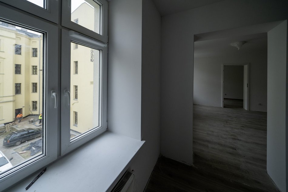 remontowana kamienica