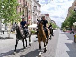 Widowiskowy turniej Sekcji Konnej Straży Miejskiej w Łodzi