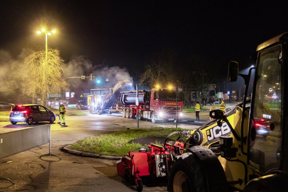 Łódź. Remont Brzezińskiej w Łodzi. Drogowcy będą pracować również w nocy!