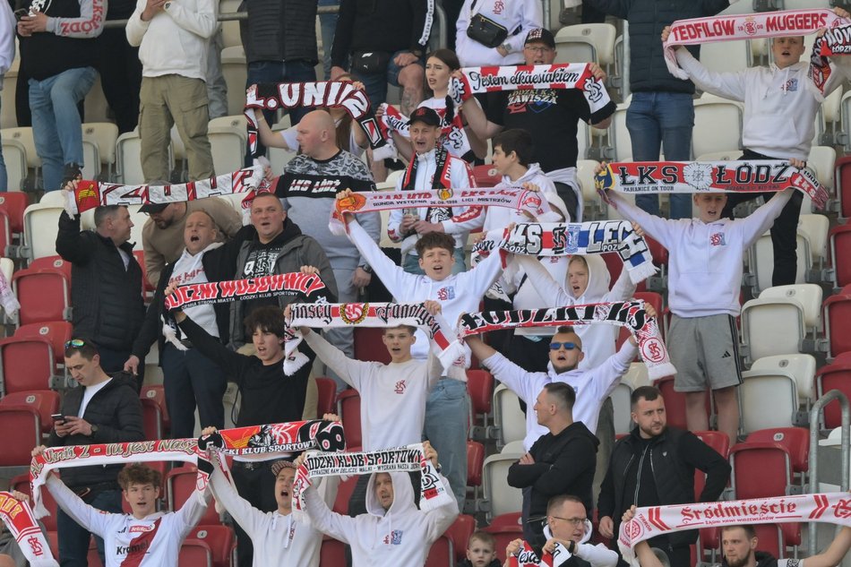 Kibice na meczu ŁKS Łódź ze Stalą Rzeszów. Byłeś? Odszukaj się w galerii