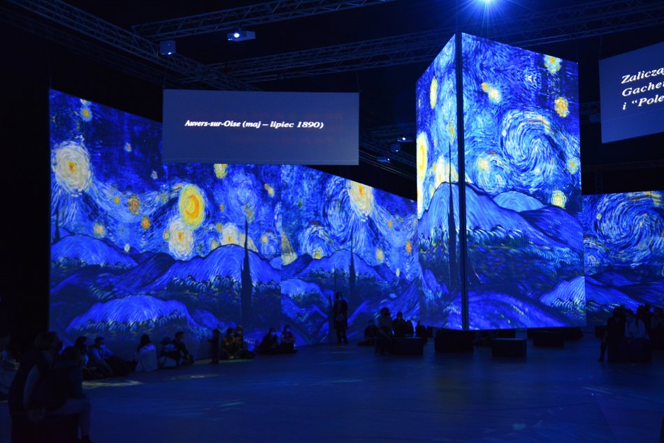 Multisensoryczna wystawa Van Gogha w Łodzi