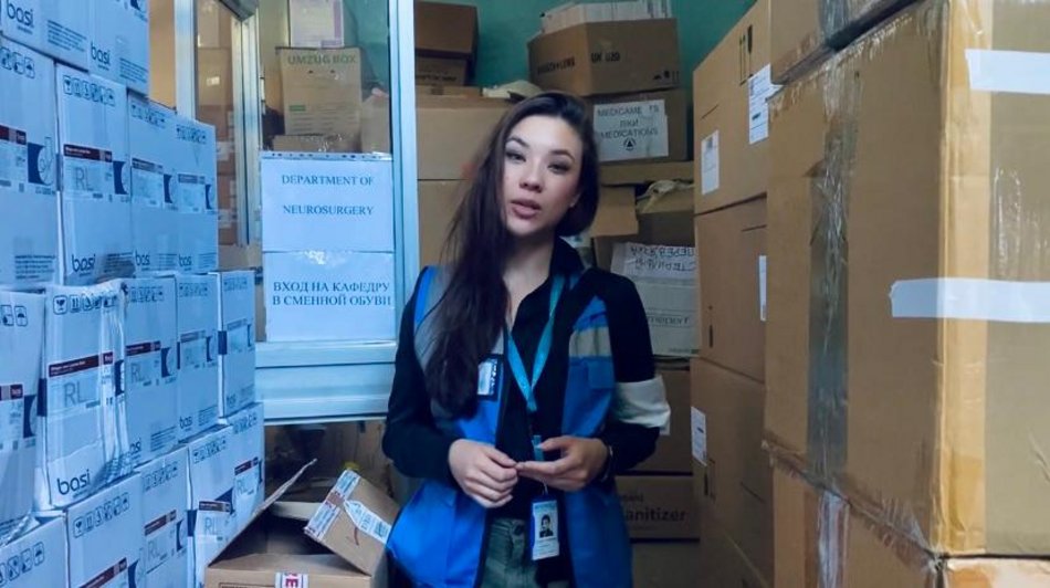 Łodzianka Aleksandra K. Wiśniewska na czele największej misji humanitarnej w Ukrainie