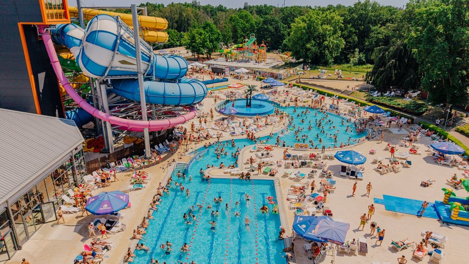 Aquapark Fala dobry na upały! Łodzianie znaleźli tam ochłodę