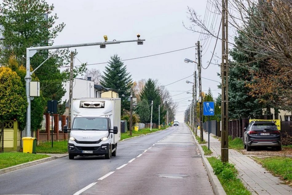 Ograniczenia prędkości przy fotoradarach w Łodzi
