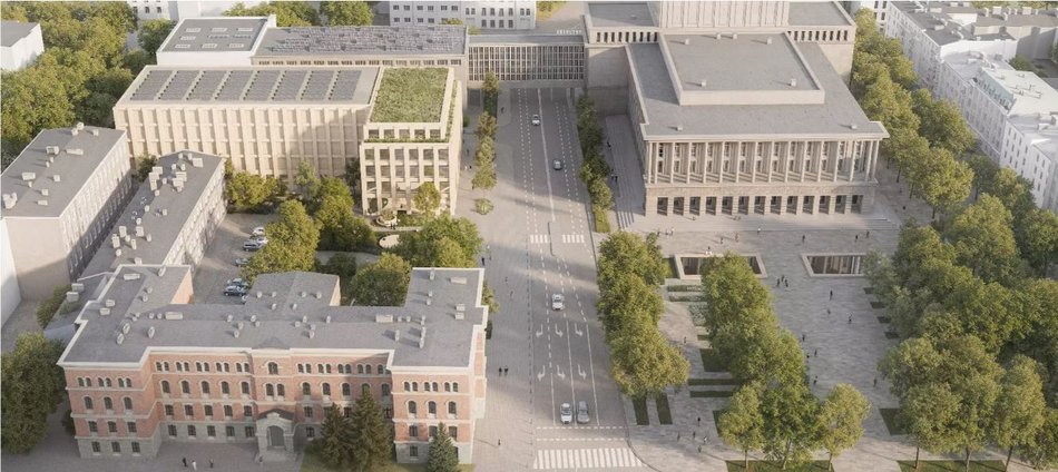 Łódź. Nowa siedziba Archiwum Państwowego