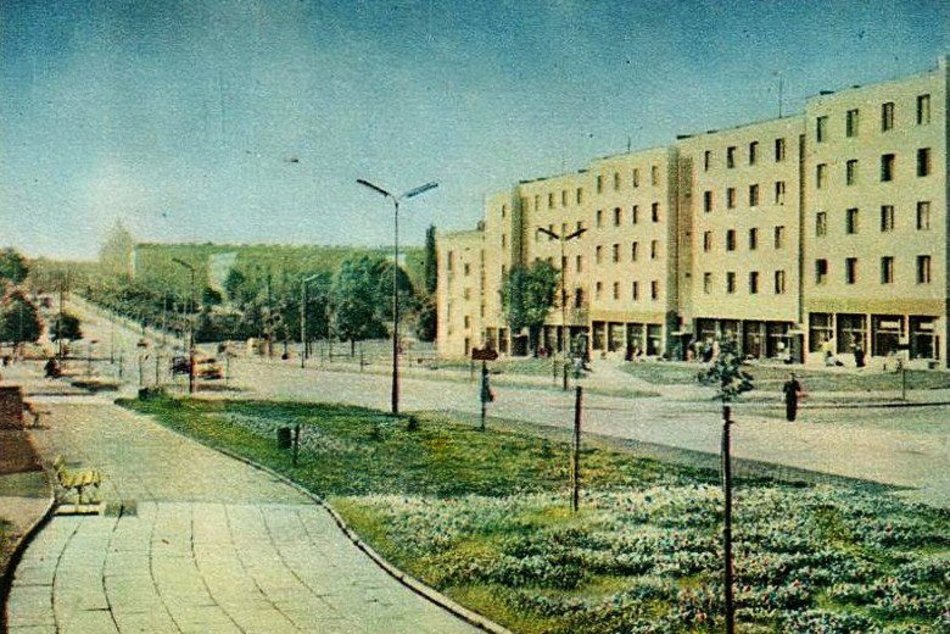 Łódź. Ulica Sporna