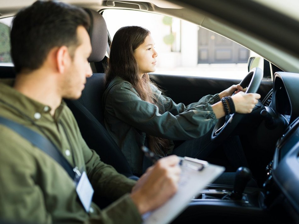 Łódź. Egzamin na prawo jazdy