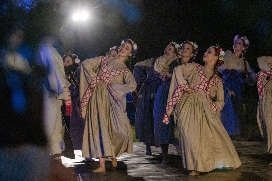 Łódź. Noc Świętojańska w Ogrodzie Botanicznym w Łodzi