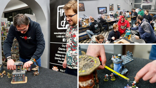Gry bitewne w Łodzi. Tutaj pograsz w Warhammera, Władcę Pierścieni i pomalujesz figurki [ZDJĘCIA]