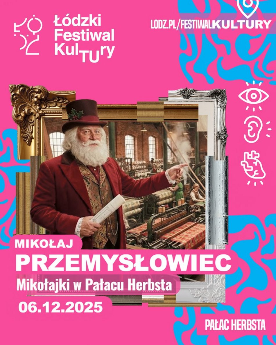 [Translate to Ukraiński:] Łódź. Mikołajki w Pałacu Herbsta