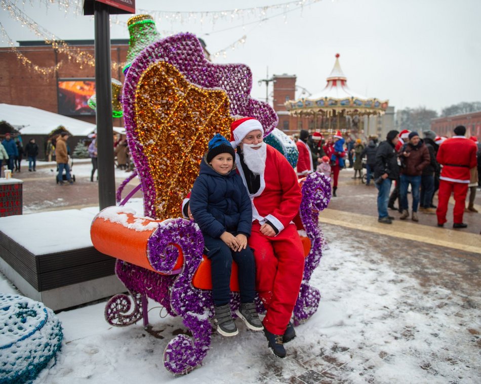 MotoMikołaje zawitali do Manufaktury