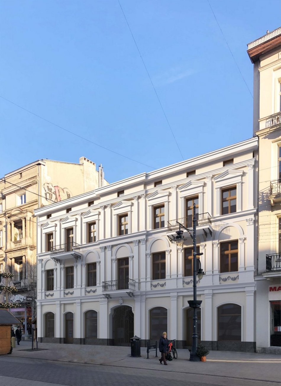 wizualizaja podwórka kamienicy