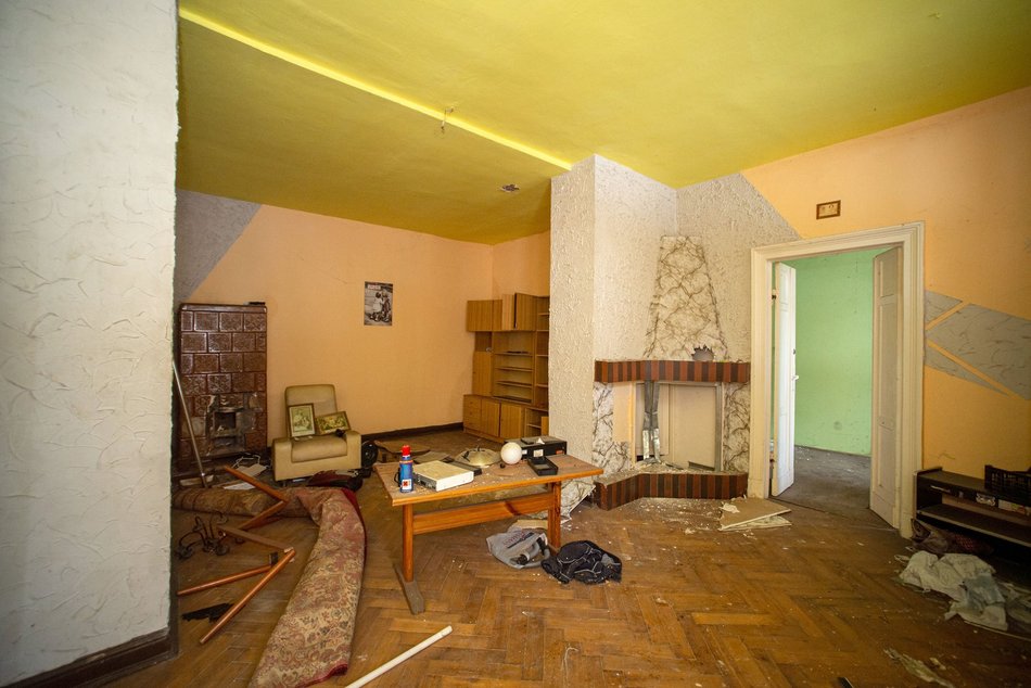 Kamienica przy ul. Zachodniej 76 przed remontem