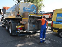 ZWiK Łódź rusza na pomoc wioząc beczkowóz i pompy do południowej Polski