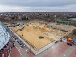 Łódź. Boisko treningowe przy stadionie Widzewa Łódź nabiera kształtów. Trwa sportowa ofensywa w Łodzi!