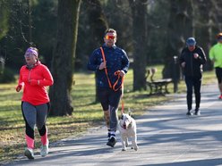 Łódź. Wielkanocny Parkrun w Parku Poniatowskiego