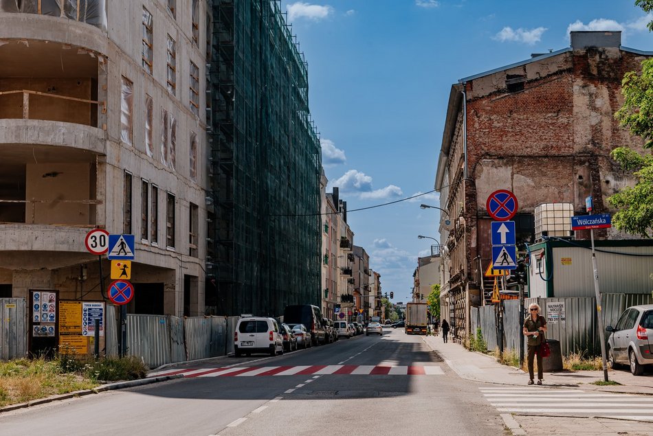 Ulica Struga w Łodzi po remoncie