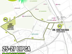 Łódź. Wszystkie drogi prowadzą na Łódź Summer Festival 2025. Jak dojechać z różnych zakątków Polski?