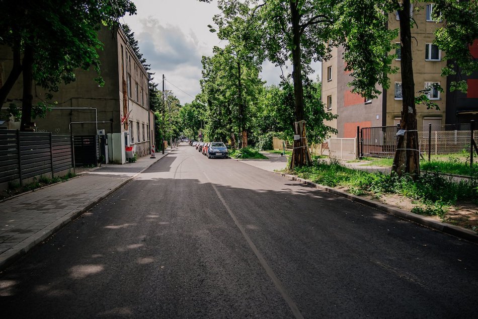 Łódź. Remont Brzóski. Zostały już ostatnie prace porządkowe