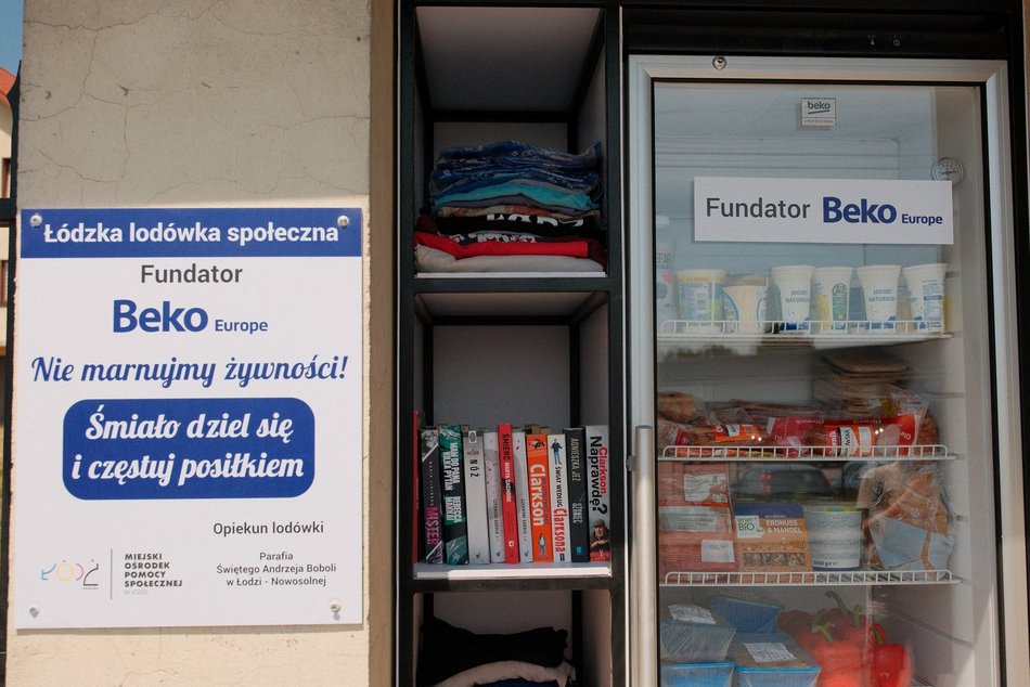 Łódź. Nowa lodówka społeczna w Łodzi