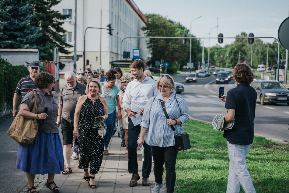 Spacer nad rzeką Jasień w Łodzi. Tak łodzianie rozmawiali o inwestycjach