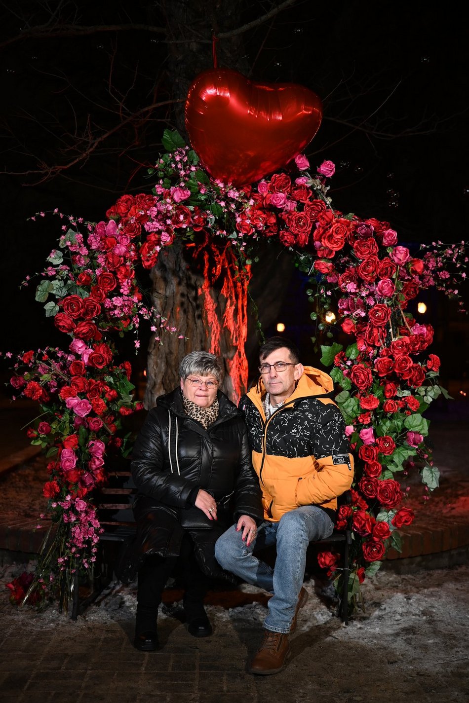 Łódź. Walentynki w Pasażu Rubinsteina w Łodzi. Aż czuć miłość w powietrzu!