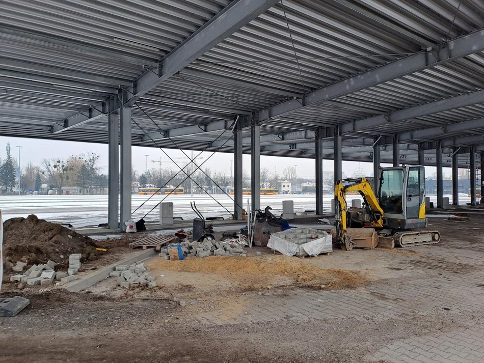 MPK Łódź. Trwa montaż nowych ładowarek dla autobusów elektrycznych