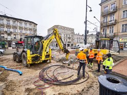 Tramwaje MPK Łódź na Zachodniej, przebudowa ul. Legionów