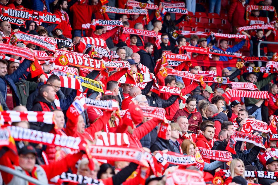 Łódź. Kibice na meczu Widzewa Łódź z Puszczą Niepołomice. Byłeś? Odszukaj się w galerii