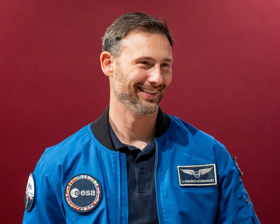 Łódź. Sławosz Uznański-Wiśniewski spotkał się z uczniami