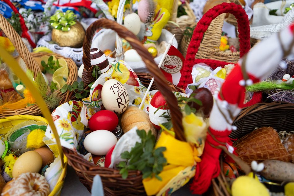 Łódź. Święcenie pokarmów w Sercu Łodzi. To już tradycja kibiców Widzewa Łódź