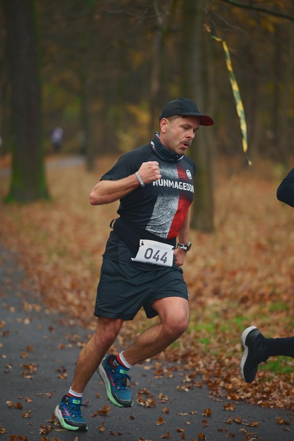Łódź. Bieg Niepodległości w parku Julianowskim