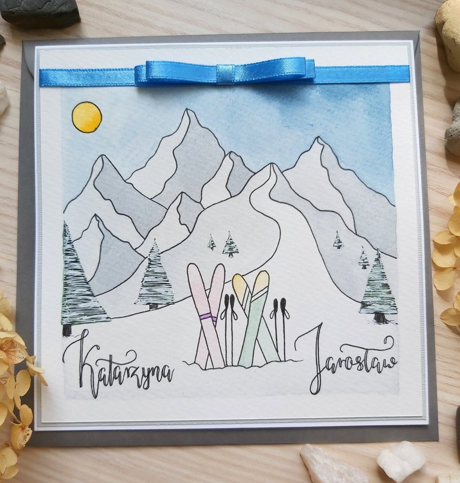 Malowaśki - wyjątkowe kartki Joanny Szymkiewicz