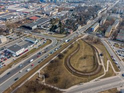 Łódź. Krańcówka na Żabieńcu