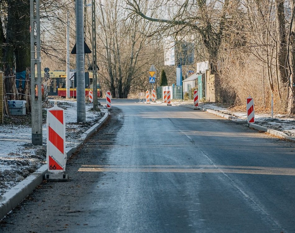 Łódź. Remont ulicy Bema