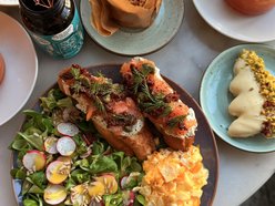 Łódź. Caffe przy Ulicy