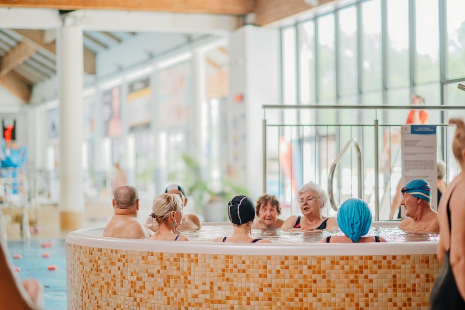 Finał Senioraliów 2025 w Łodzi w Aquaparku Fala