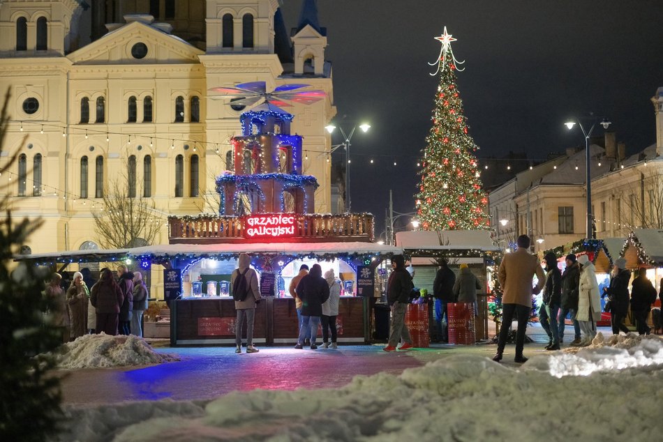 Łódź. Jarmark Bożonarodzeniowy w Łodzi
